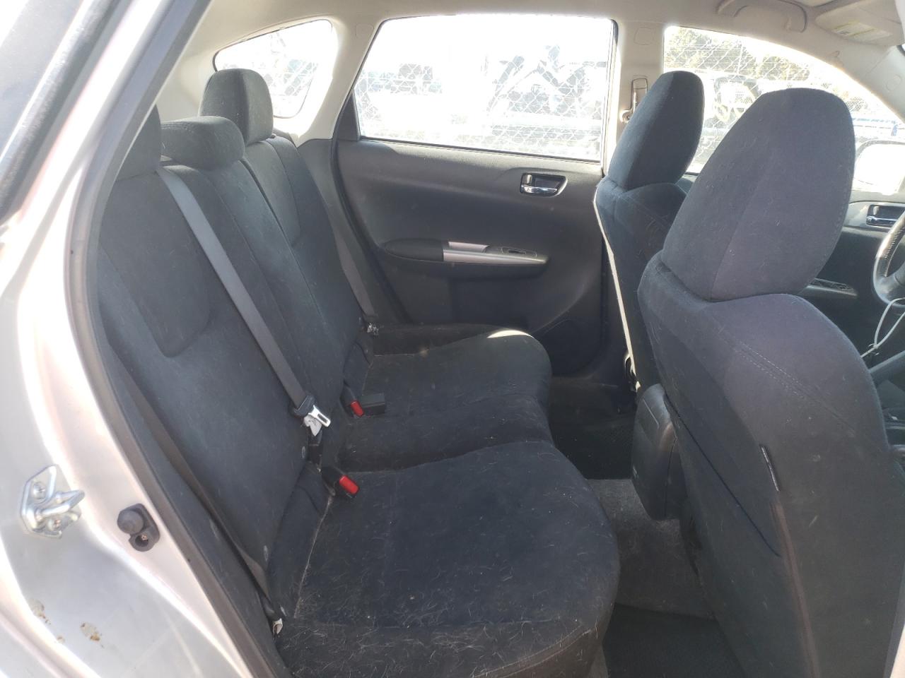 Photo 6 from auction – 2008 SUBARU IMPREZA 2. with VIN JF1GH61668H836038