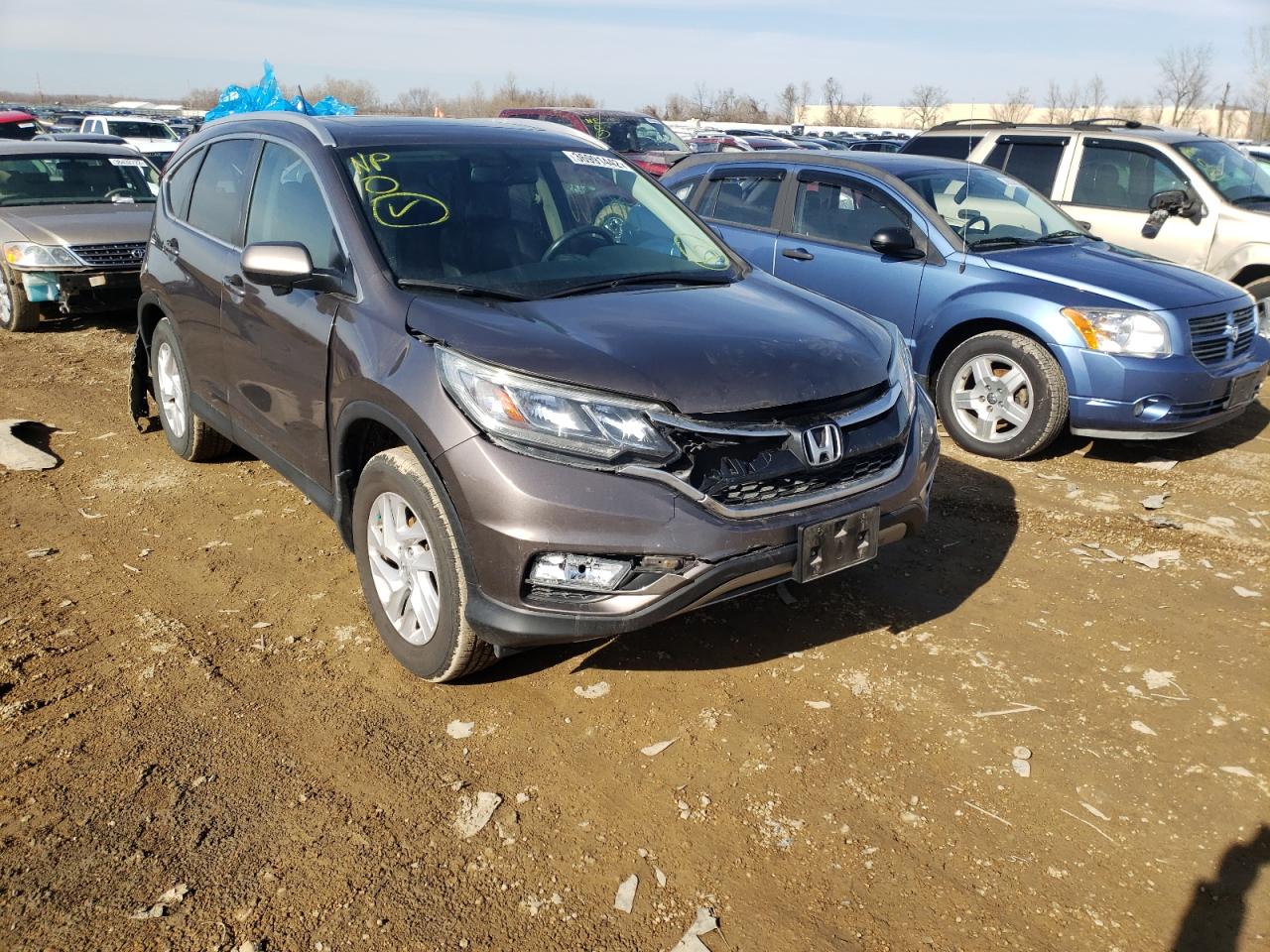 HONDA CR-V EXL 2016 with VIN 2HKRM4H79GH673824 - Photo from auction
