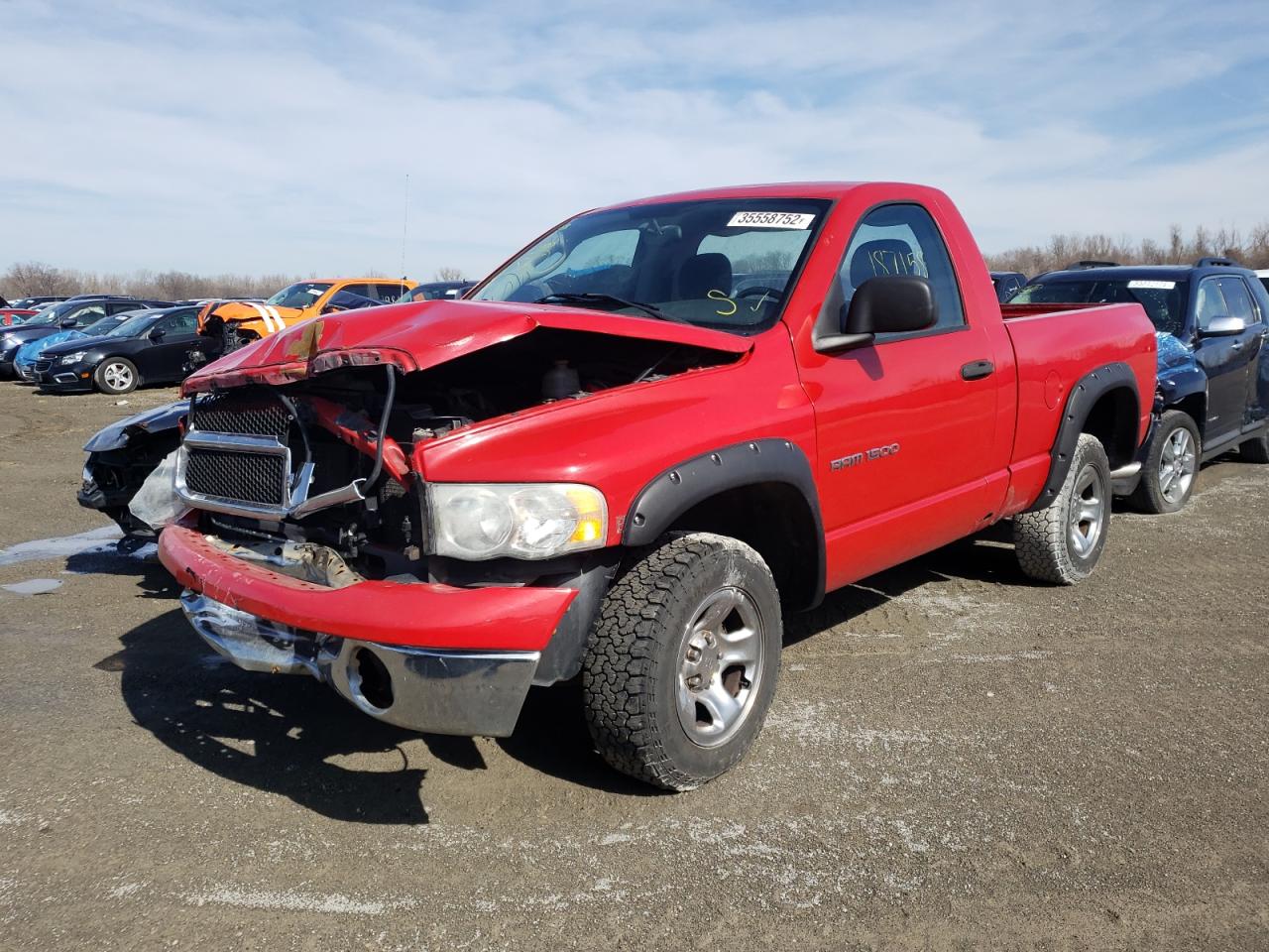 Photo 2 from auction – 2004 DODGE RAM 1500 S with VIN 1D7HU16D04J293301