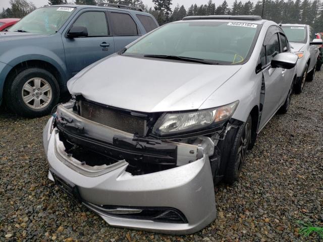 Photo 2 from auction – 2013 HONDA CIVIC EX with VIN 19XFB2F80DE227957