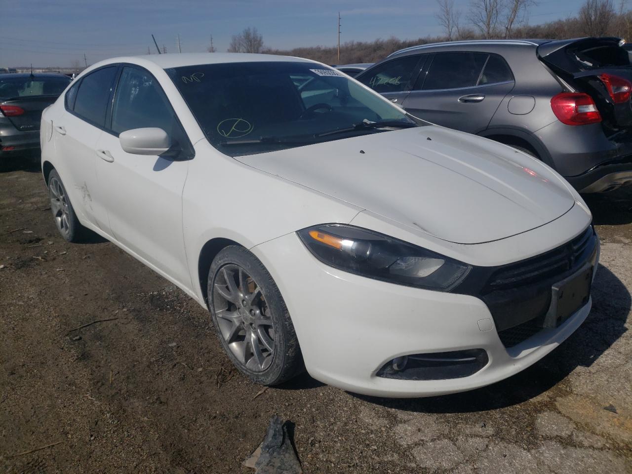 DODGE DART SXT 2013 with VIN 1C3CDFBA3DD322712 - Photo from auction