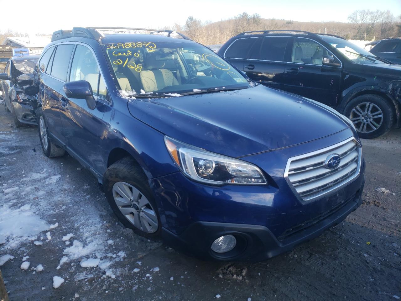 SUBARU OUTBACK 2. 2015 with VIN 4S4BSAFC0F3312011 - Photo from auction