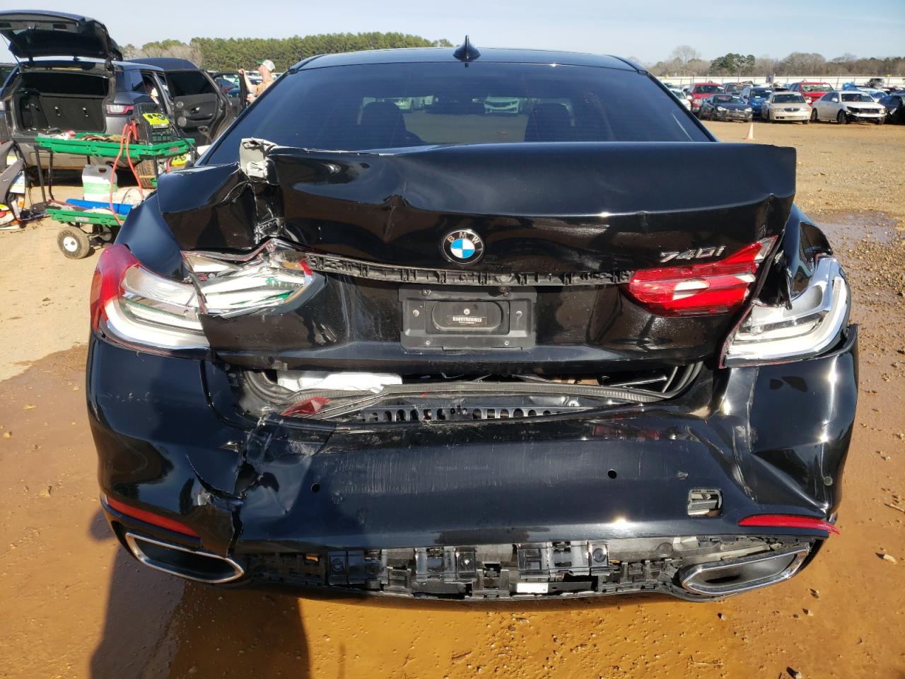 Photo 9 from auction – 2019 BMW 740 XI with VIN WBA7E4C54KGV28601