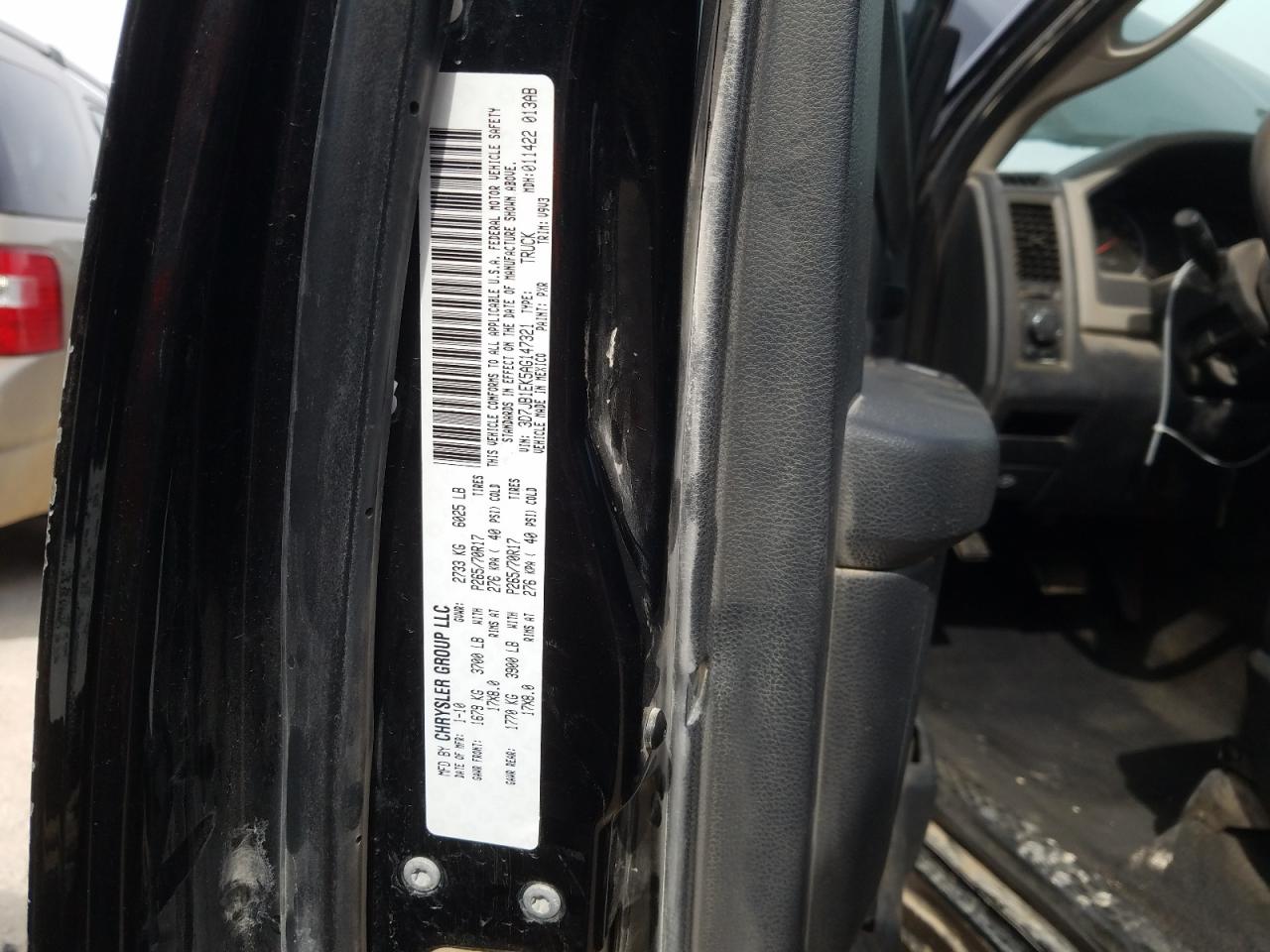Photo 10 from auction – 2010 DODGE RAM 1500 with VIN 3D7JB1EK5AG147321