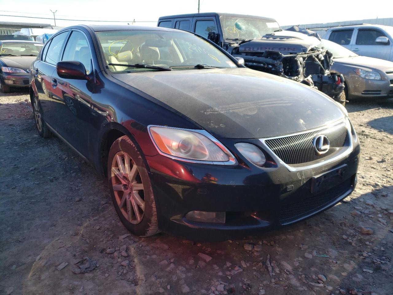 LEXUS GS 350 2007 with VIN JTHCE96S070009284 - Photo from auction