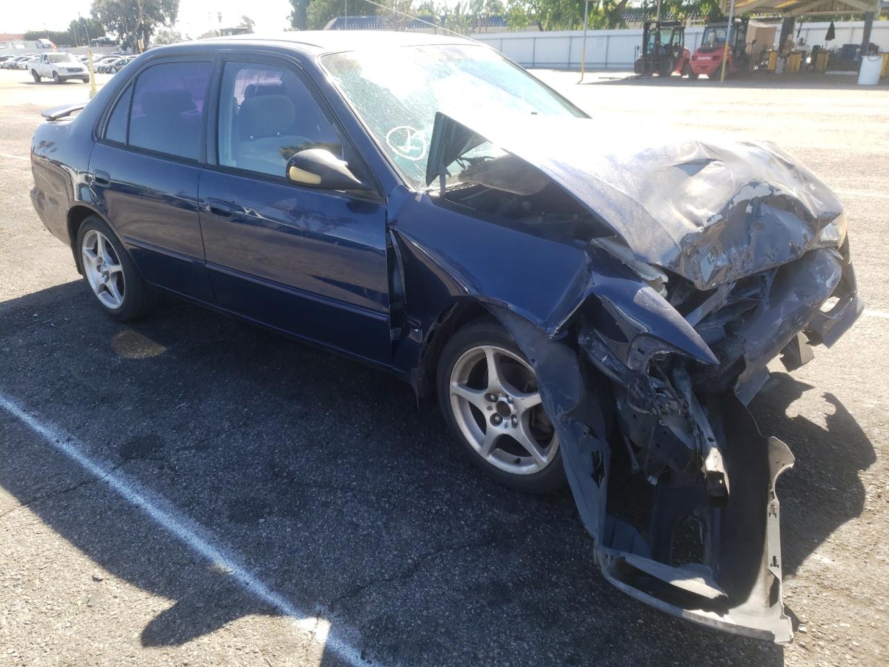 TOYOTA COROLLA CE 2002 with VIN 1NXBR12E32Z645889 - Photo from auction