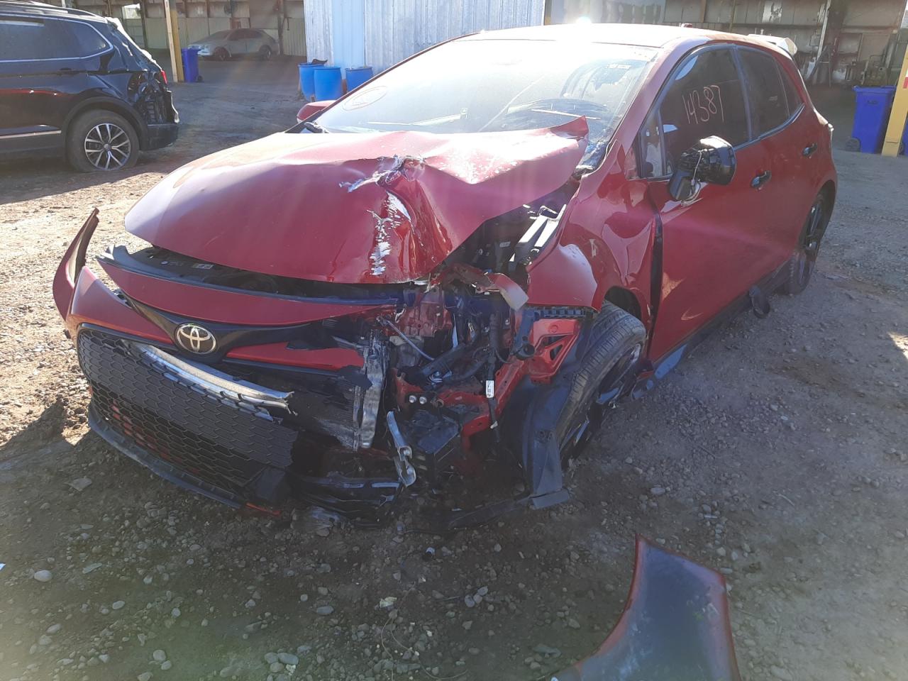 Photo 2 from auction – 2021 TOYOTA COROLLA SE with VIN JTND4MBE5M3110046