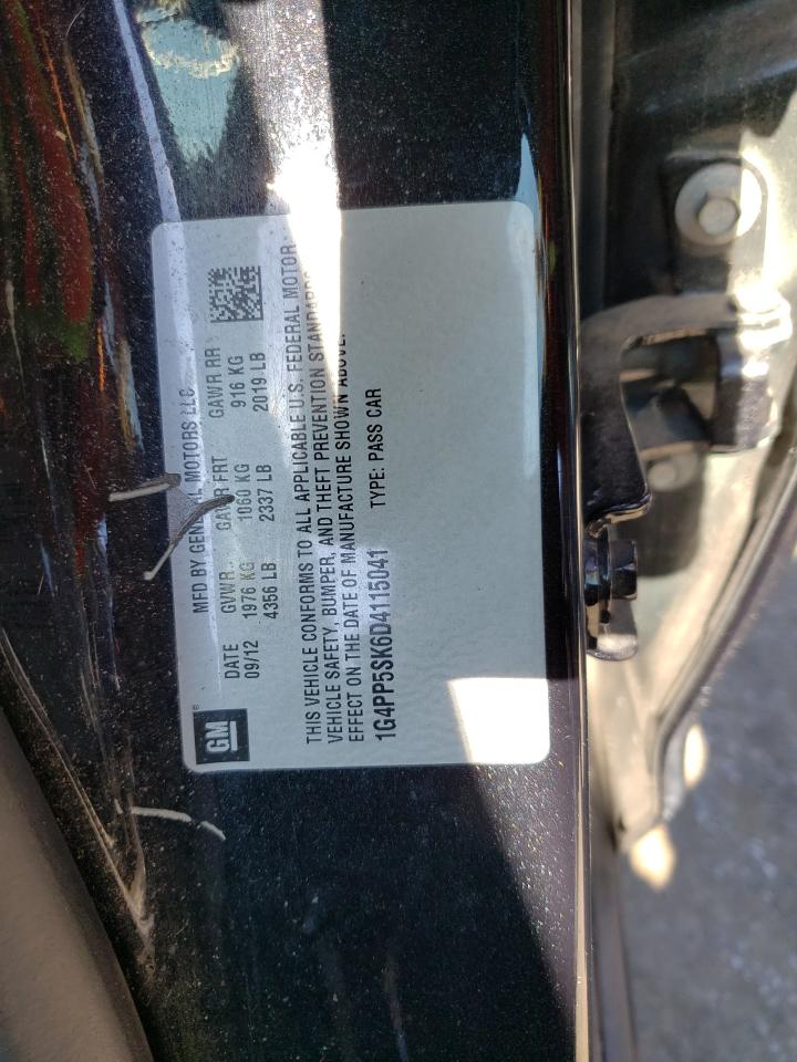 Photo 10 from auction – 2013 BUICK VERANO with VIN 1G4PP5SK6D4115041