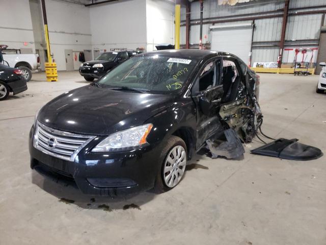 Photo 2 from auction – 2014 NISSAN SENTRA S with VIN 3N1AB7AP1EL673265