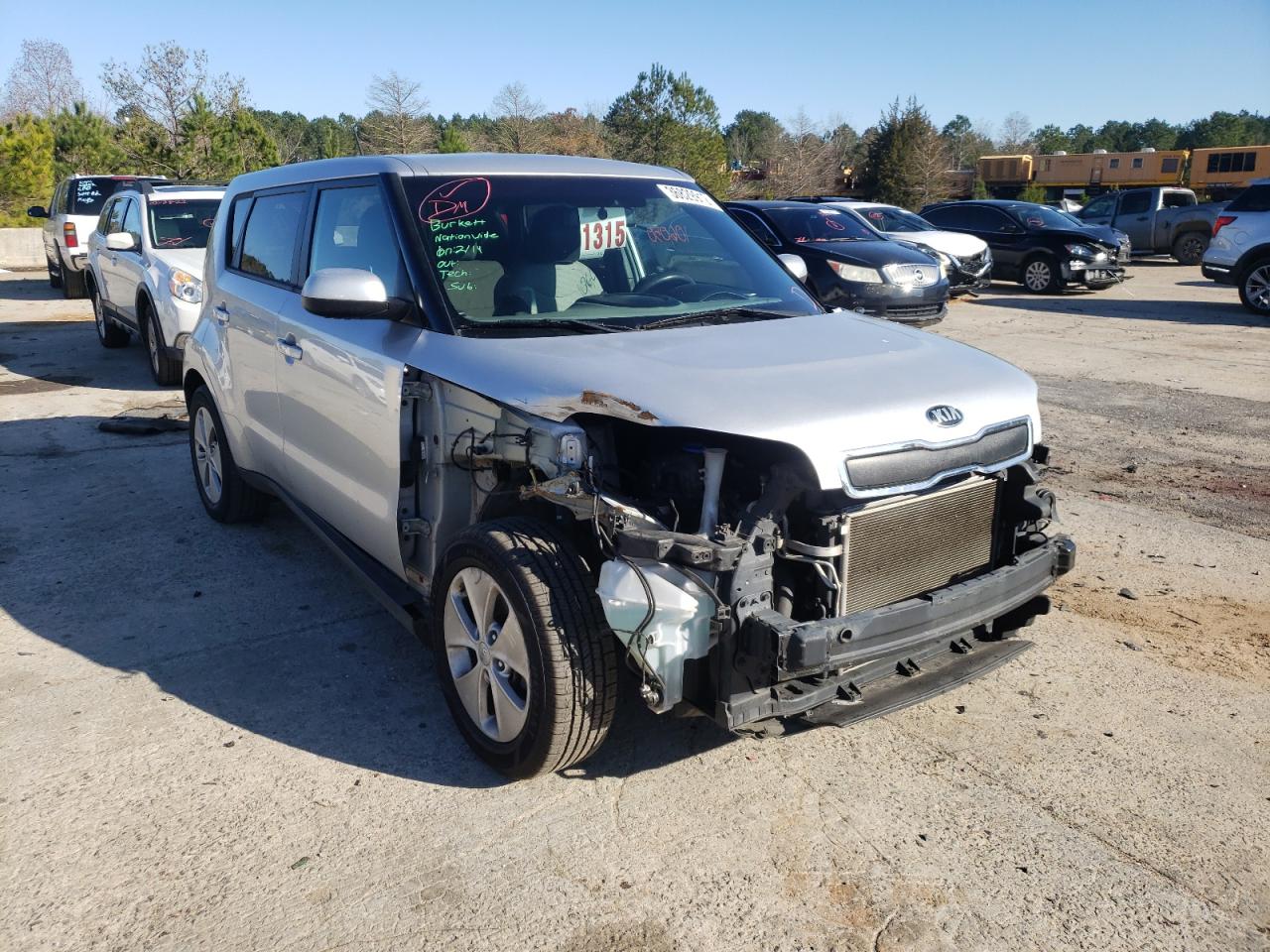 Photo 9 from auction – 2015 KIA SOUL with VIN KNDJN2A27F7776434