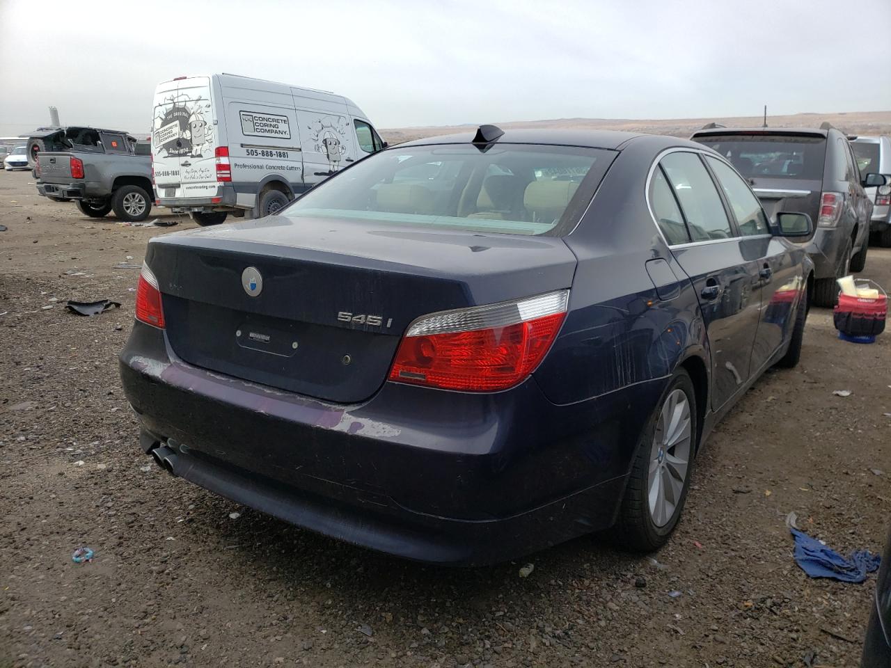 Photo 4 from auction – 2004 BMW 545 I with VIN WBANB33584B107734