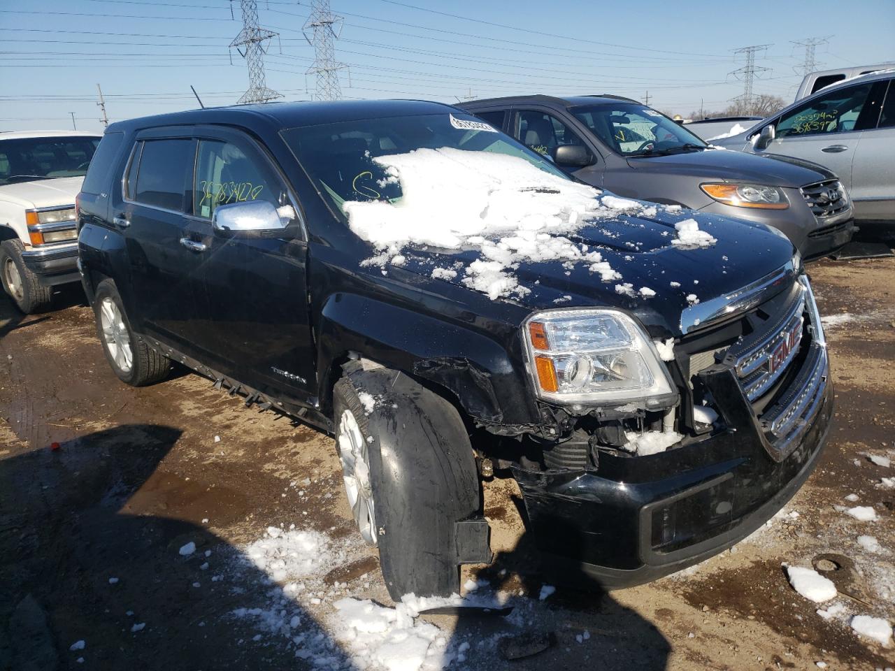 Photo 1 from auction – 2017 GMC TERRAIN SL with VIN 2GKALLEK0H6128950