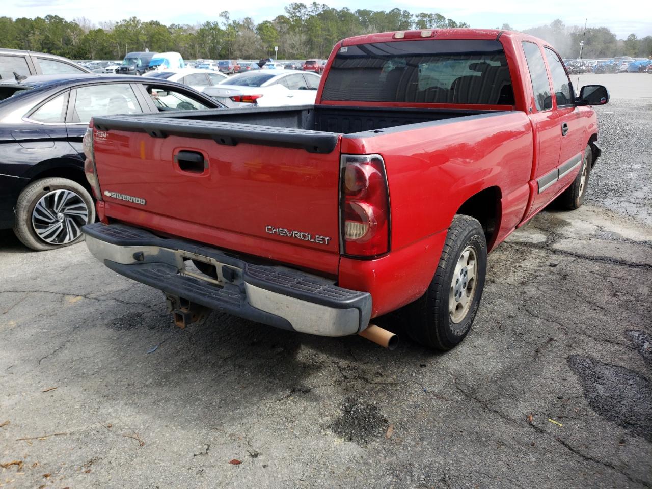 Photo 4 from auction – 2004 CHEVROLET SILVERADO with VIN 2GCEC19T641344636