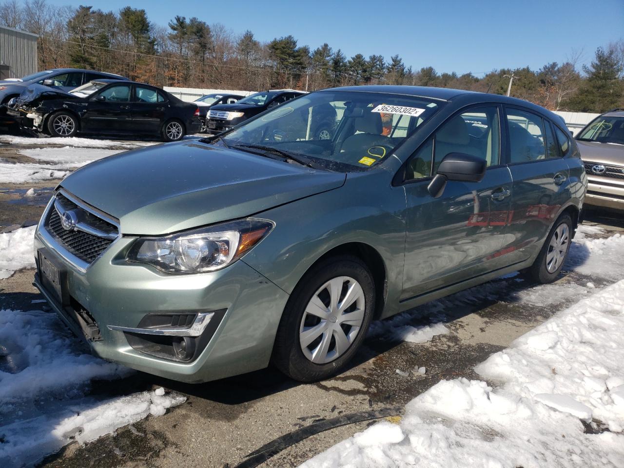 Photo 2 from auction – 2016 SUBARU IMPREZA with VIN JF1GPAA61GH310596