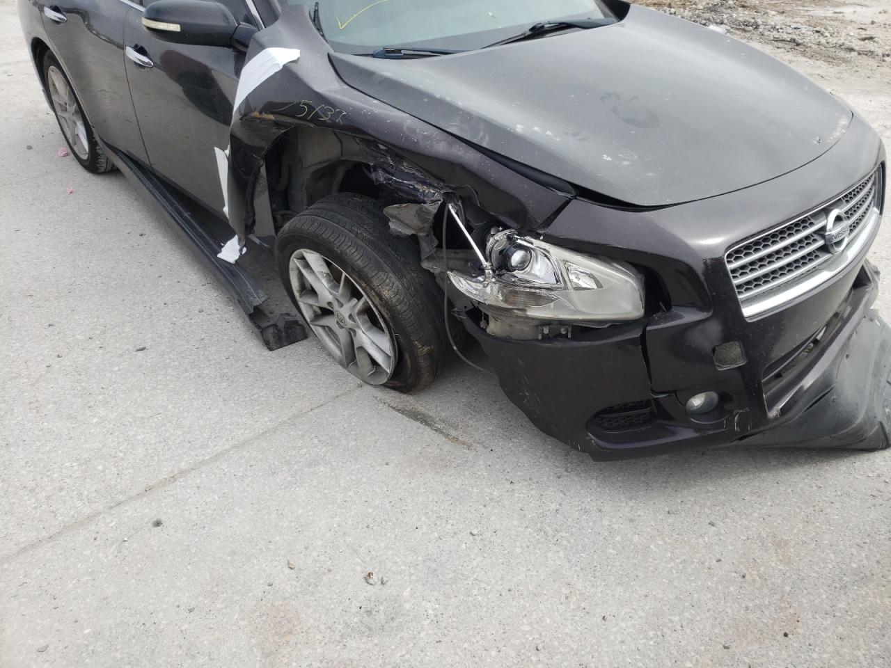 Photo 9 from auction – 2010 NISSAN MAXIMA S with VIN 1N4AA5AP9AC861919