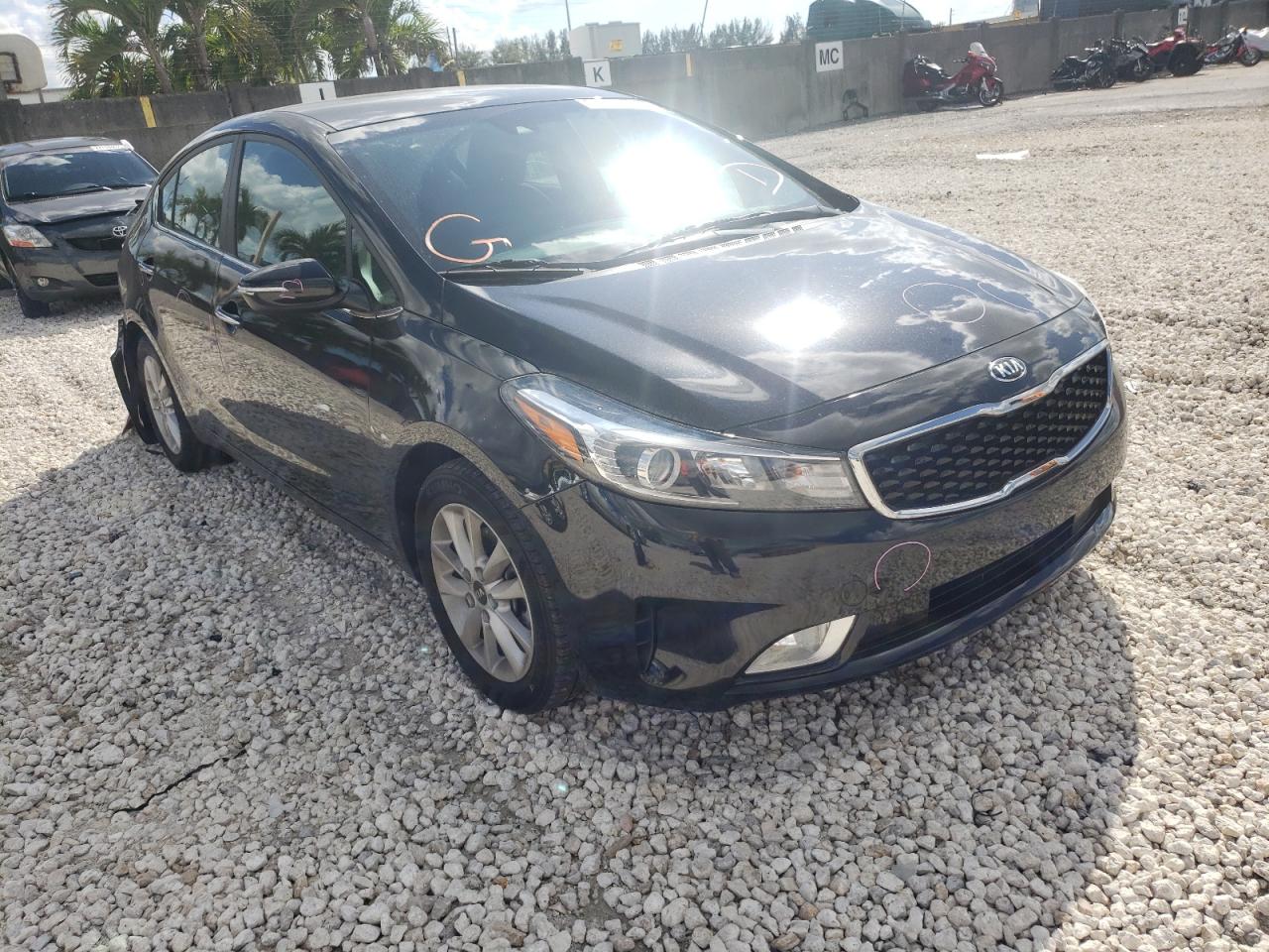 KIA FORTE LX 2017 with VIN 3KPFL4A78HE029172 - Photo from auction