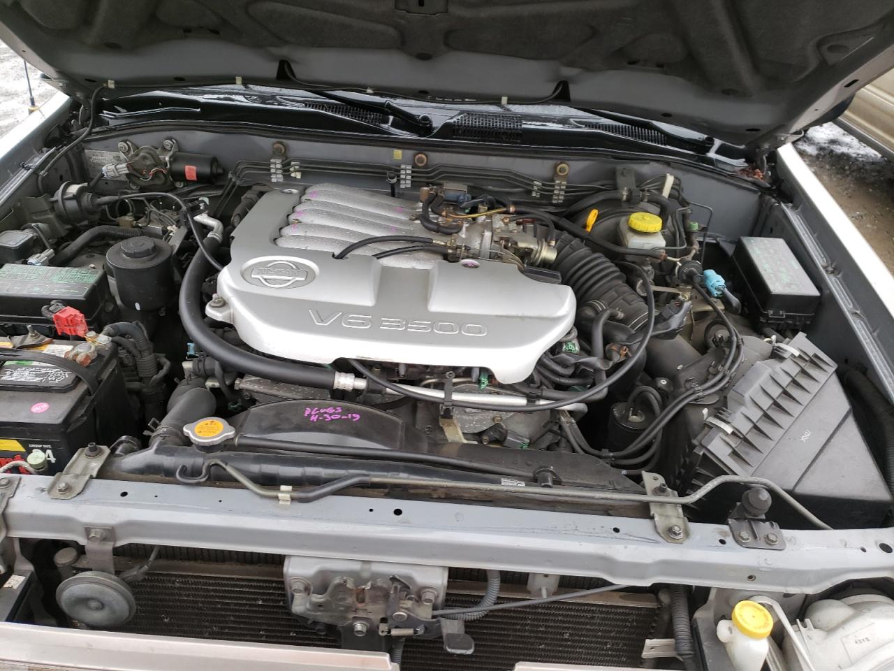 Photo 7 from auction – 2001 NISSAN PATHFINDER with VIN JN8DR07Y81W526561
