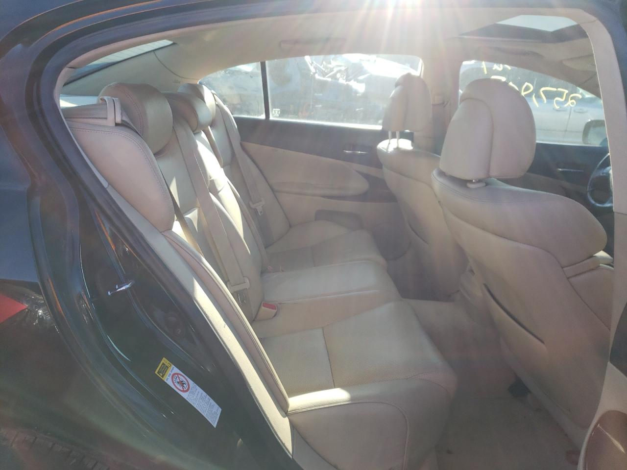 Photo 6 from auction – 2007 LEXUS GS 350 with VIN JTHCE96S070009284