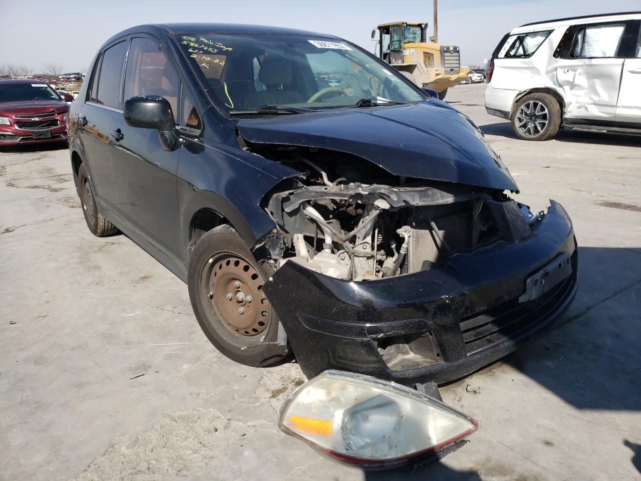 NISSAN VERSA S 2008 with VIN 3N1BC11E78L463626 - Photo from auction