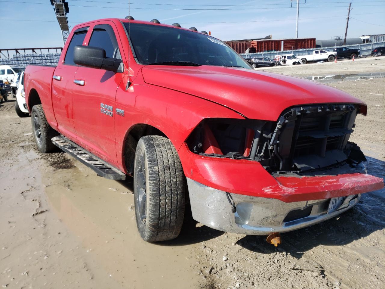 RAM 1500 SLT 2014 with VIN 1C6RR7GT3ES365085 - Photo from auction