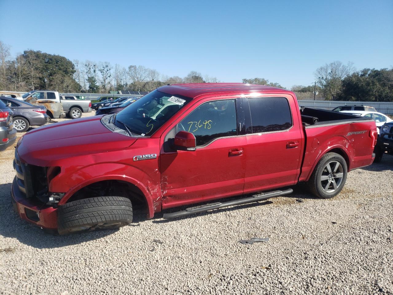 Photo 9 from auction – 2017 FORD F150 SUPER with VIN 1FTEW1CF5HKC11124