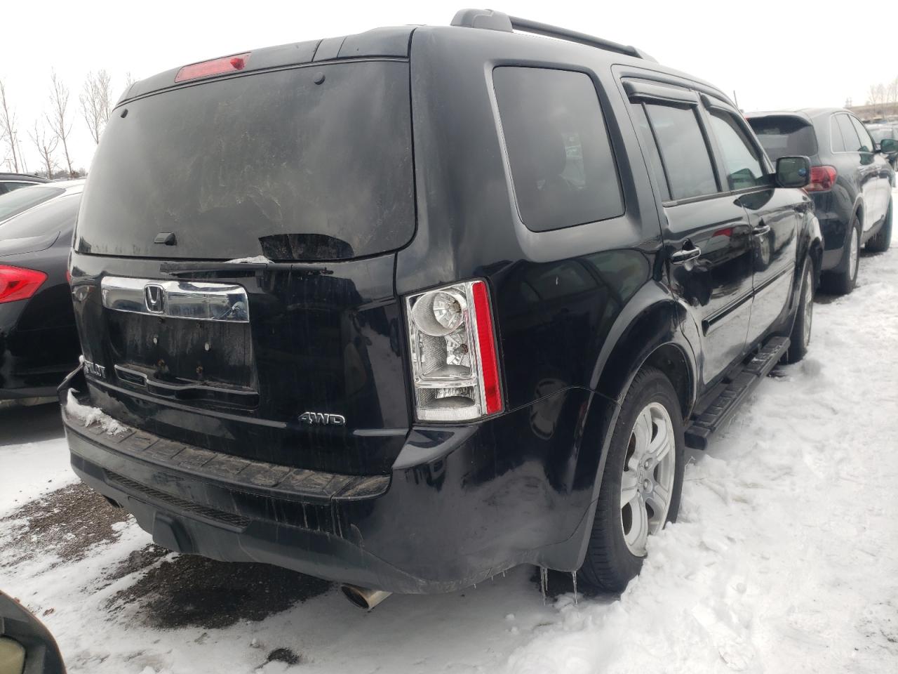 Photo 4 from auction – 2013 HONDA PILOT EXL with VIN 5FNYF4H50DB501177