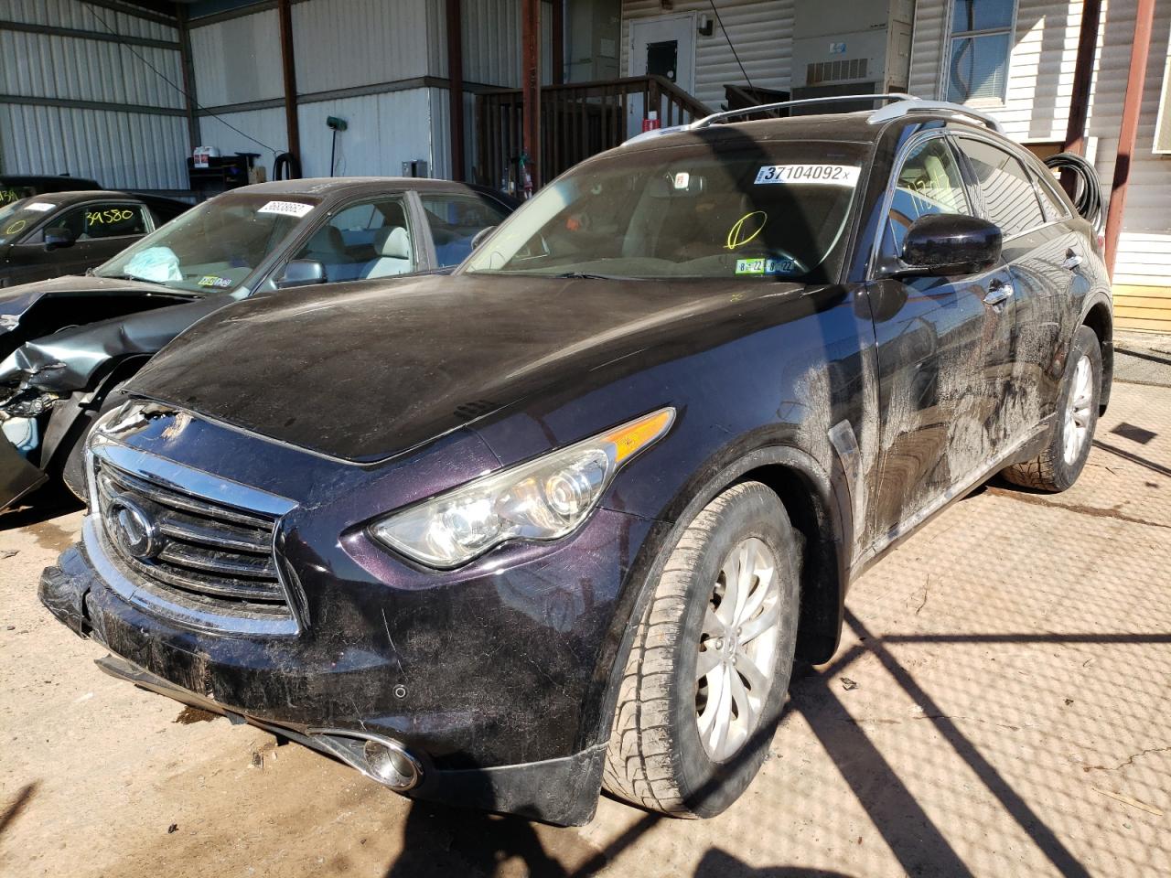 Photo 2 from auction – 2012 INFINITI FX35 with VIN JN8AS1MW8CM151382