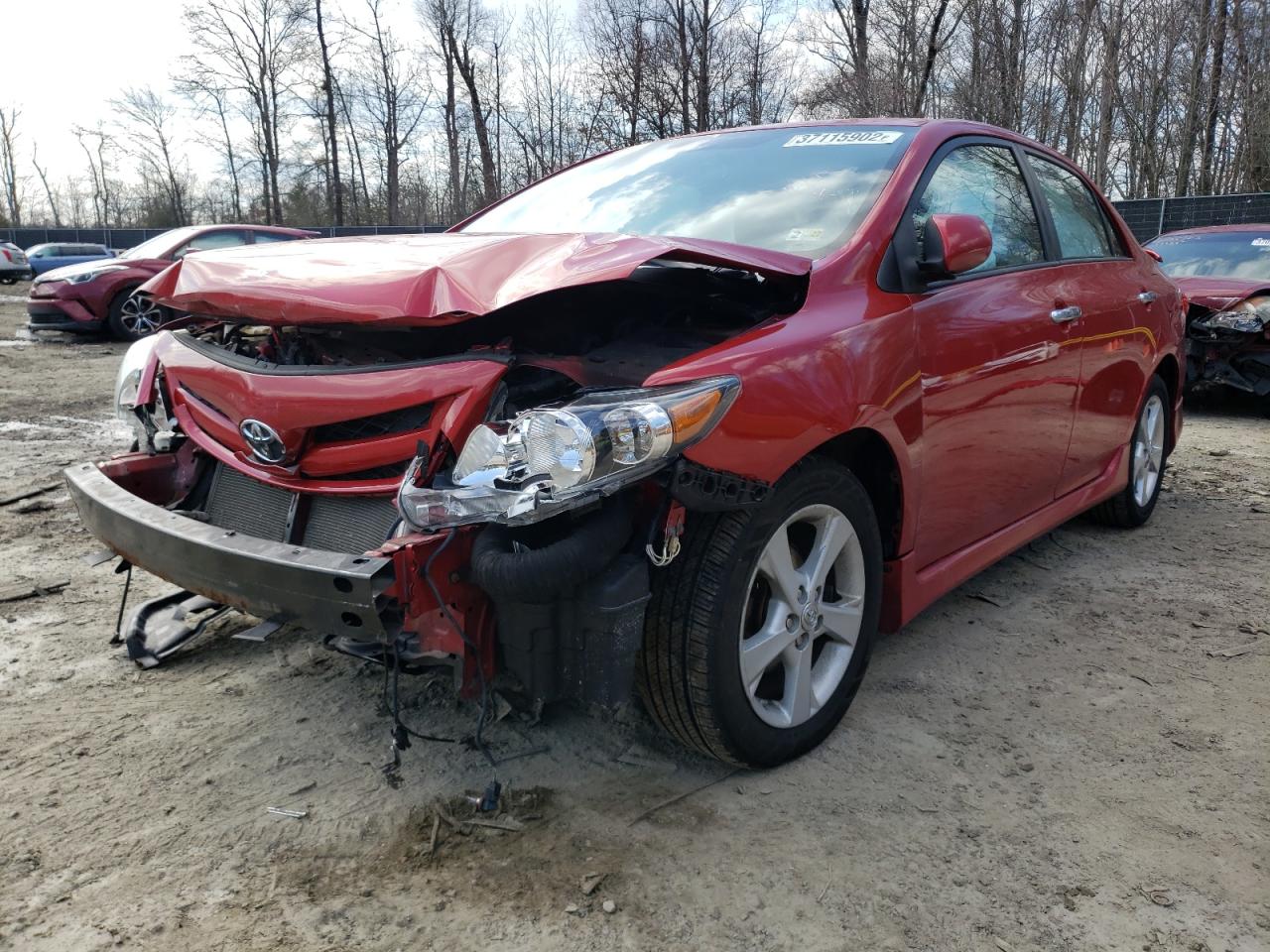 Photo 2 from auction – 2012 TOYOTA COROLLA BA with VIN 2T1BU4EE9CC899976