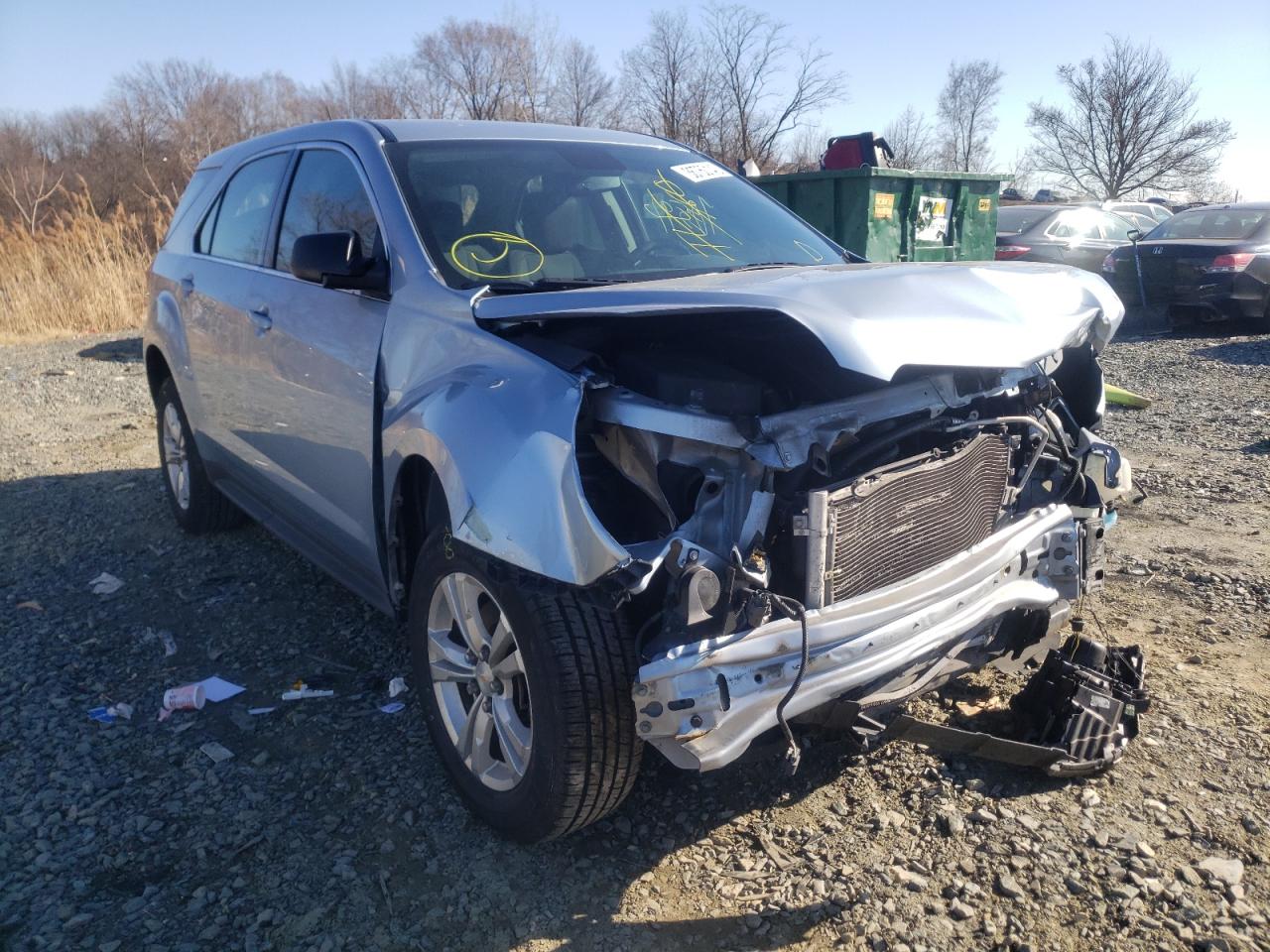 Photo 9 from auction – 2015 CHEVROLET EQUINOX LS with VIN 2GNALAEK0F6104457