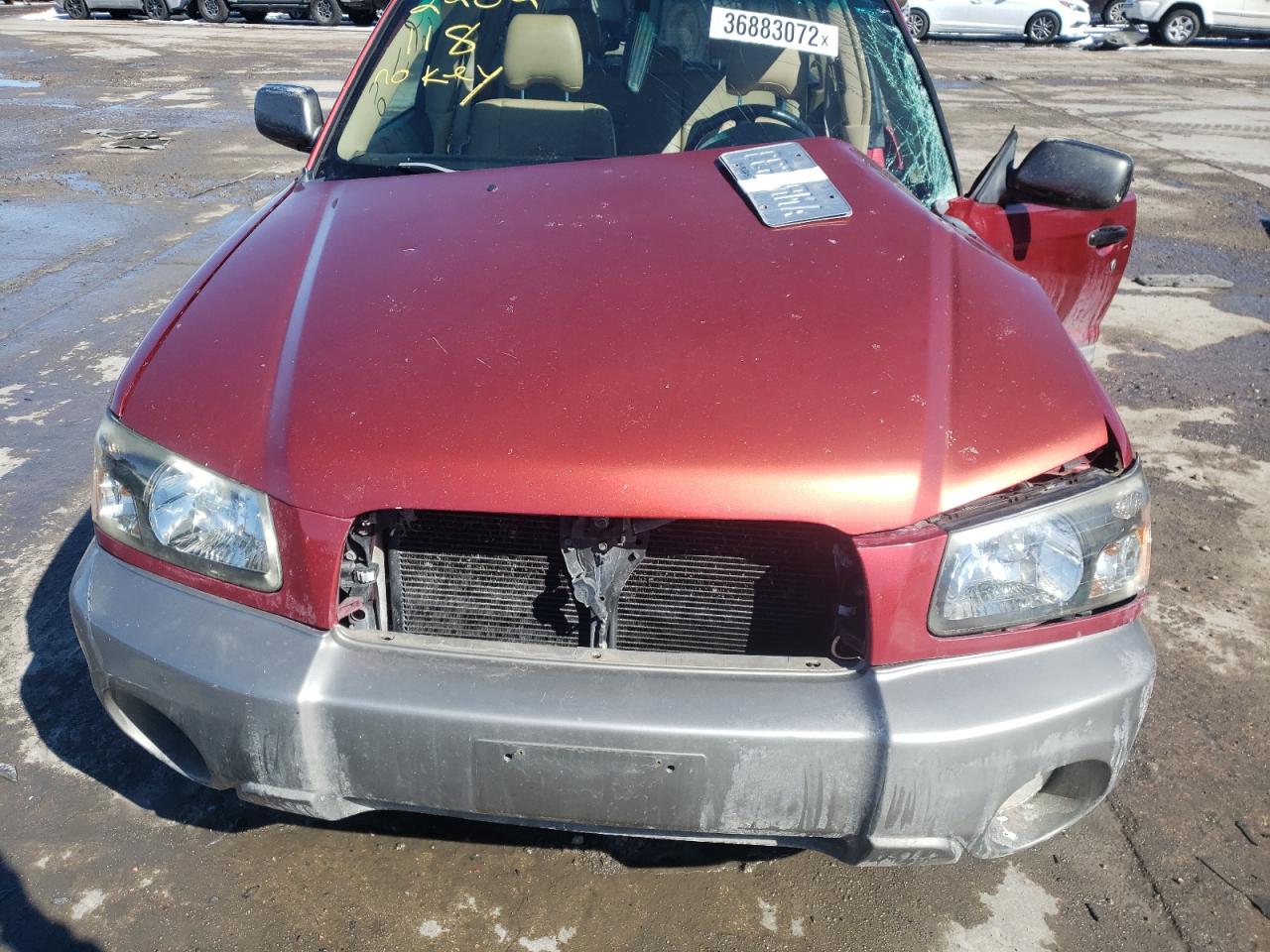 Photo 7 from auction – 2005 SUBARU FORESTER 2 with VIN JF1SG67675H739365