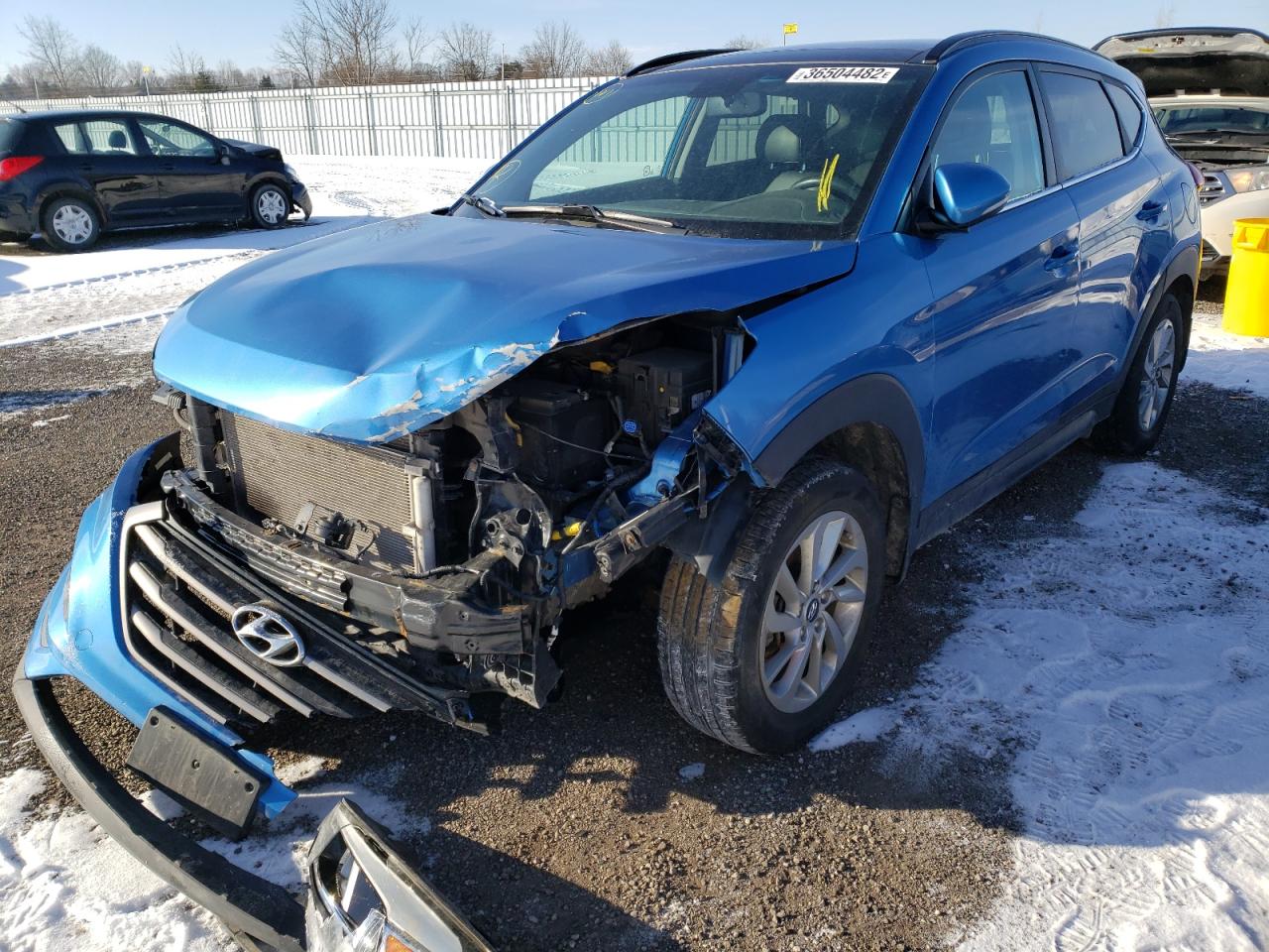Photo 2 from auction – 2016 HYUNDAI TUCSON LIM with VIN KM8J3CA47GU226081