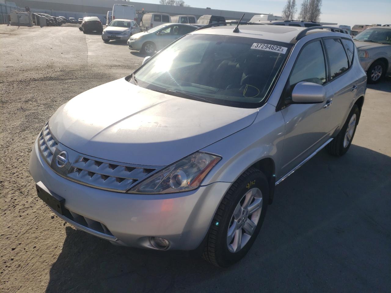 Photo 2 from auction – 2007 NISSAN MURANO SL with VIN JN8AZ08W87W626474