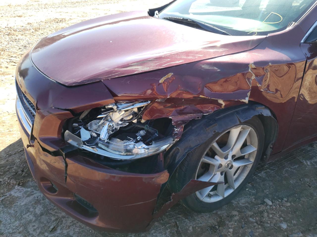 Photo 9 from auction – 2013 NISSAN MAXIMA S with VIN 1N4AA5AP9DC822283
