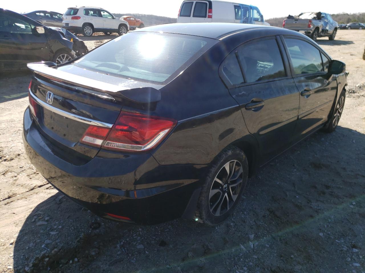 Photo 4 from auction – 2013 HONDA CIVIC EX with VIN 2HGFB2F86DH534328