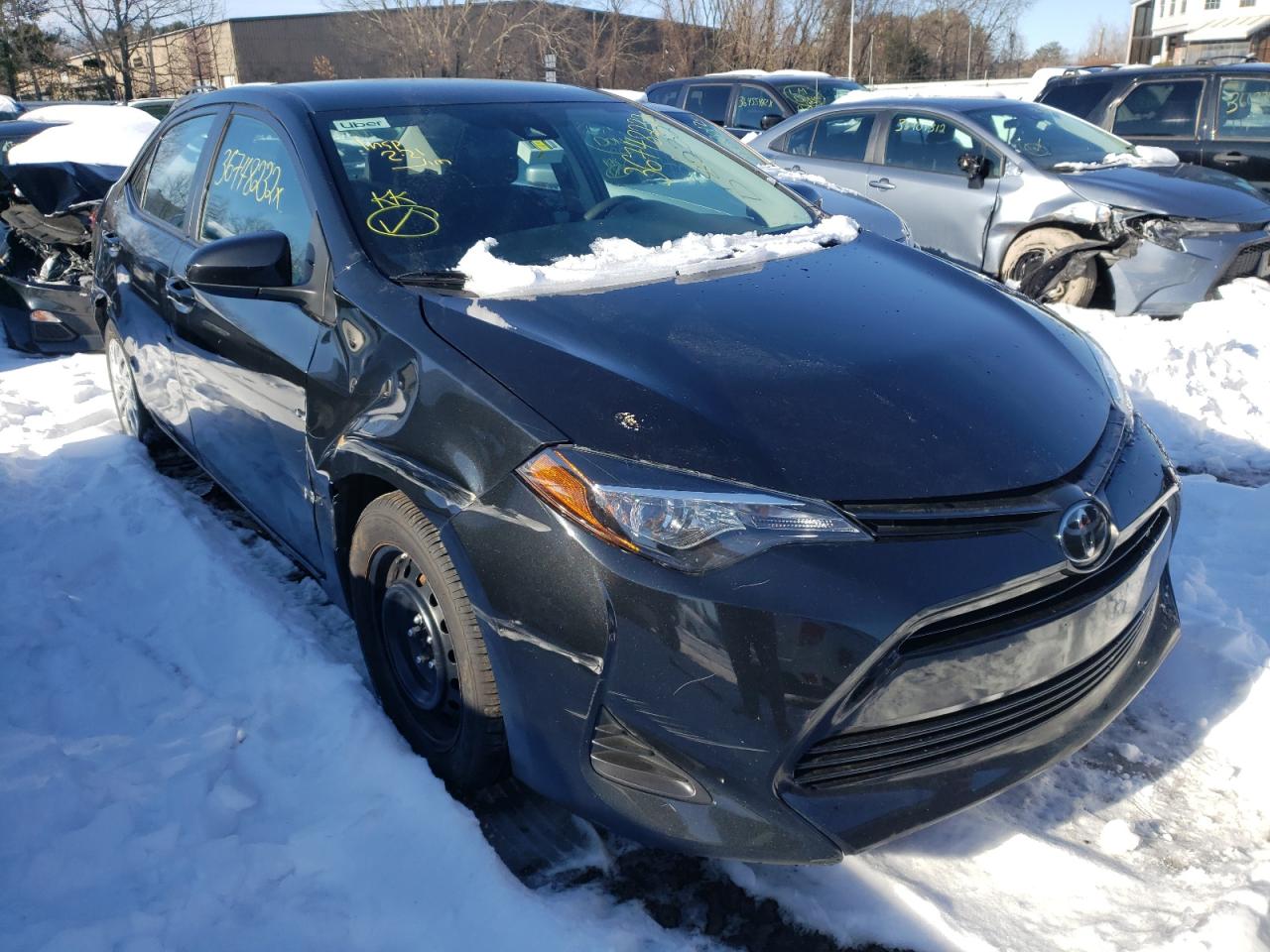 TOYOTA COROLLA L 2019 with VIN 5YFBURHE7KP936062 - Photo from auction