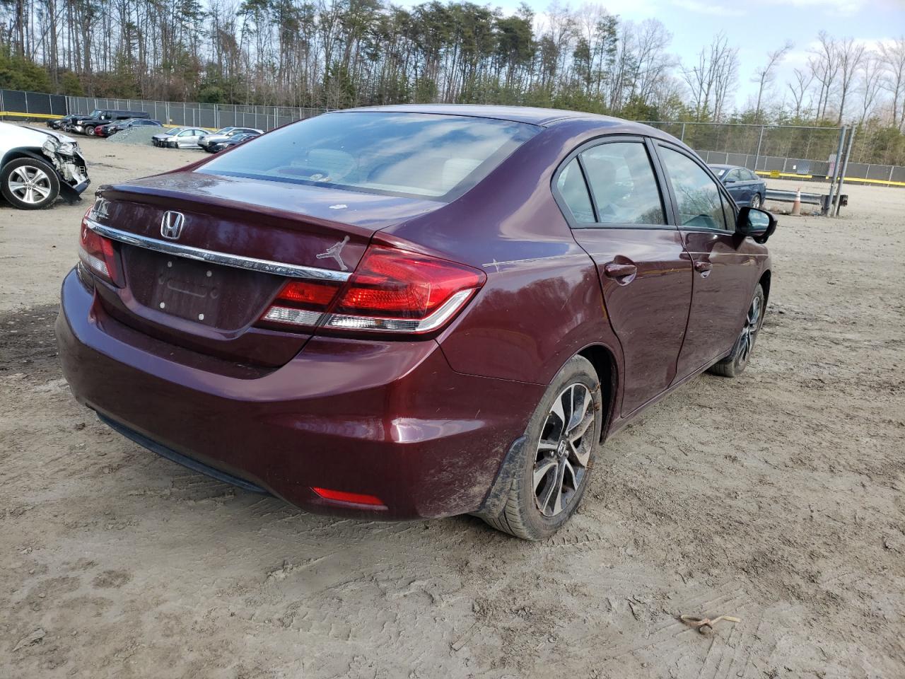 Photo 4 from auction – 2014 HONDA CIVIC EX with VIN 2HGFB2F82EH557347