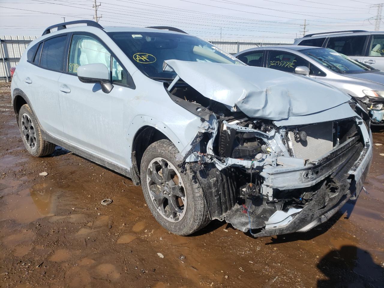 SUBARU CROSSTREK 2021 with VIN JF2GTAEC4MH223701 - Photo from auction