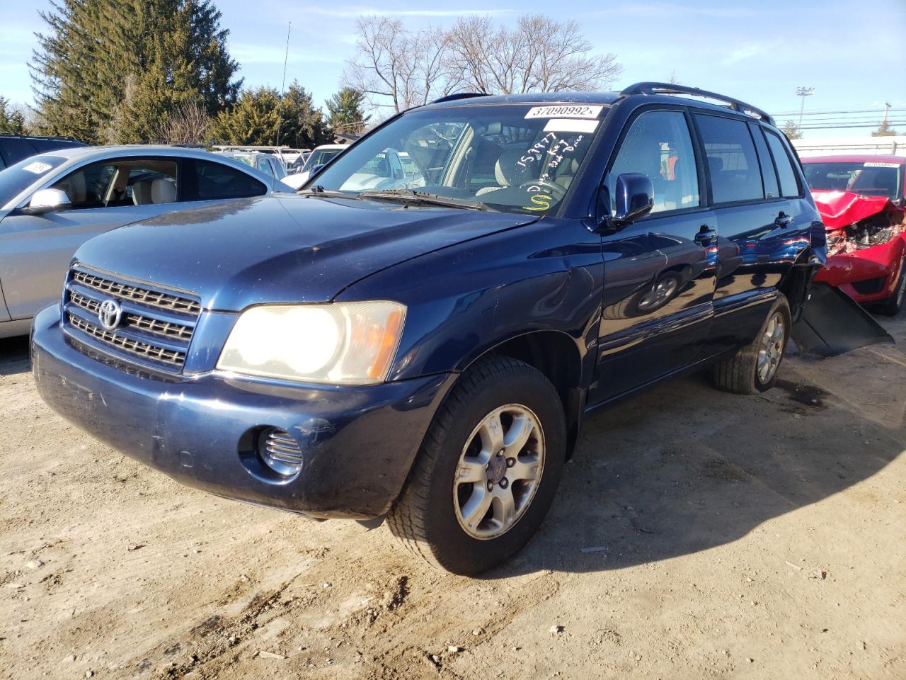 Photo 2 from auction – 2003 TOYOTA HIGHLANDER with VIN JTEHF21A630141577