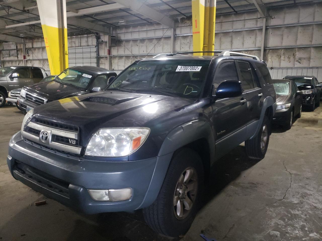 Photo 2 from auction – 2003 TOYOTA 4RUNNER SR with VIN JTEZT14R438002302