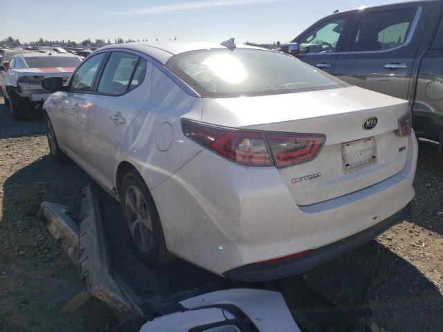 Photo 3 from auction – 2015 KIA OPTIMA HYB with VIN KNAGM4AD4F5083081