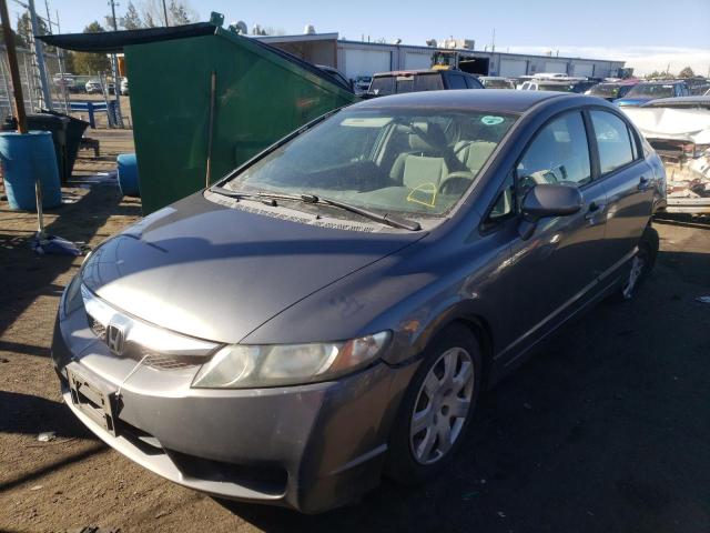 Photo 2 from auction – 2010 HONDA CIVIC LX with VIN 19XFA1F58AE068524