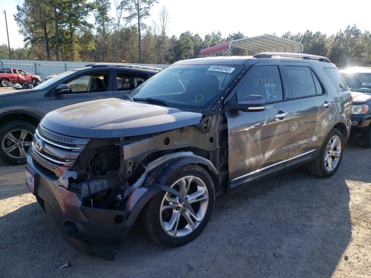 Photo 2 from auction – 2014 FORD EXPLORER L with VIN 1FM5K7F85EGA15920