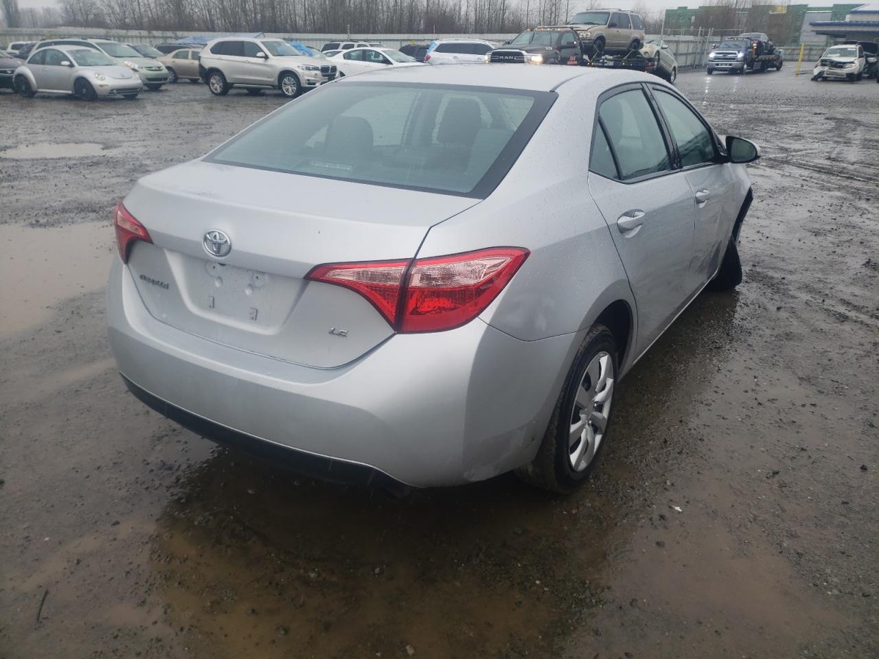 Photo 4 from auction – 2018 TOYOTA COROLLA L with VIN 2T1BURHEXJC069822