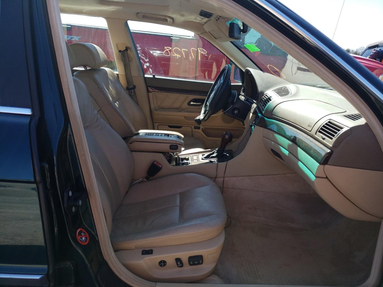 Photo 5 from auction – 1997 BMW 740 IL with VIN WBAGJ8324VDL44077