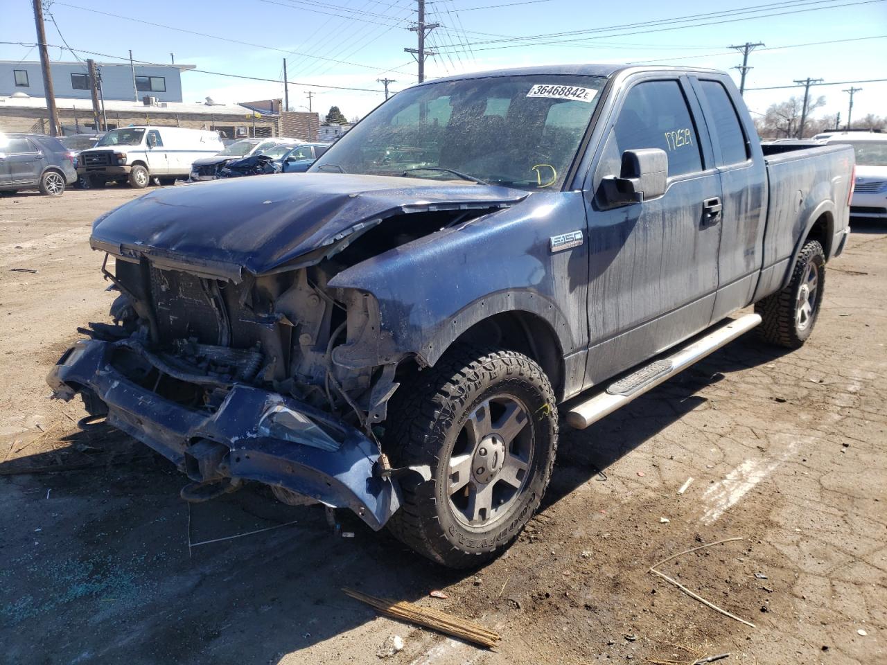 Photo 2 from auction – 2005 FORD F150 with VIN 1FTPX14585FB58712
