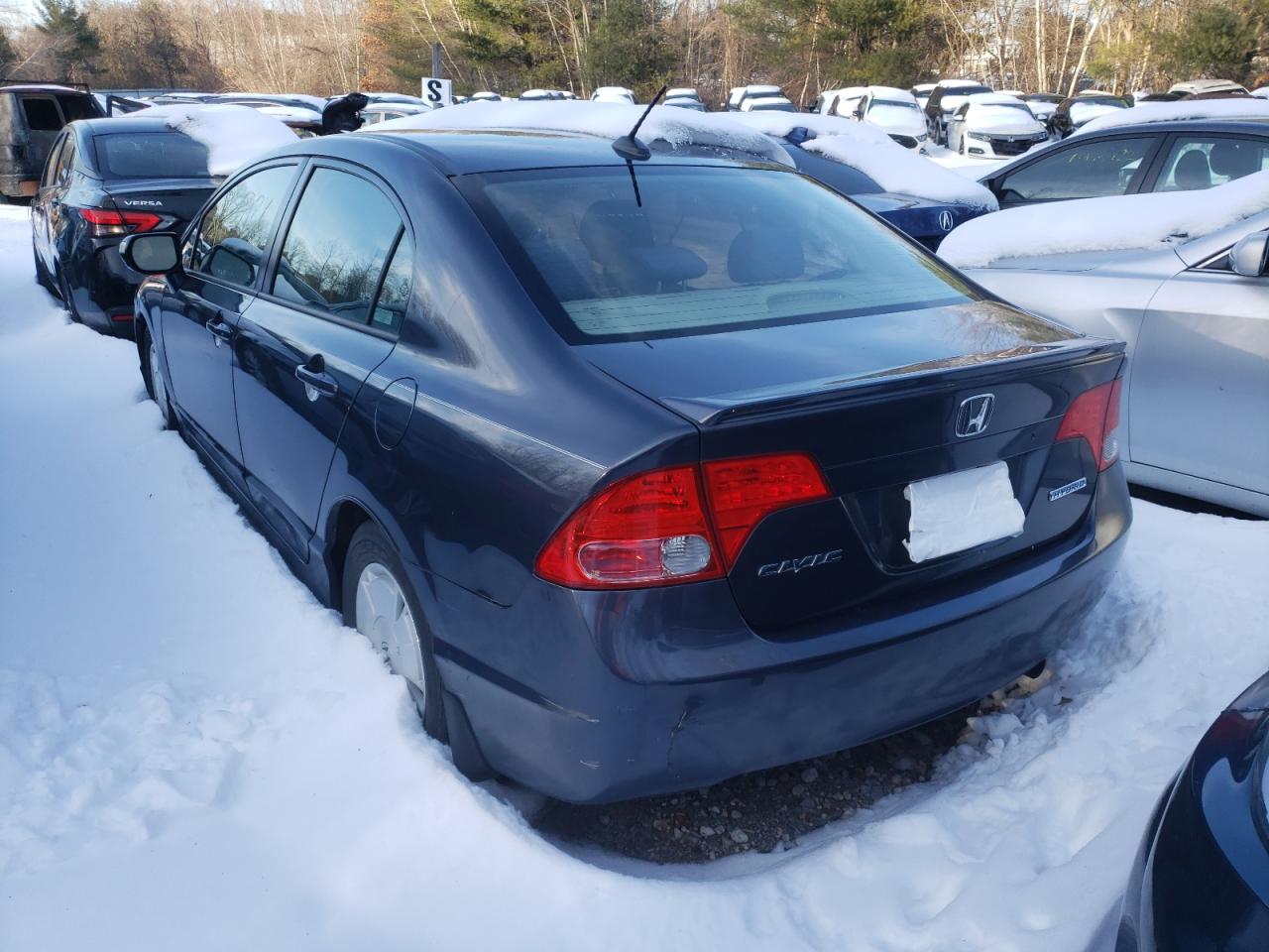Photo 3 from auction – 2007 HONDA CIVIC HYBR with VIN JHMFA36227S005800