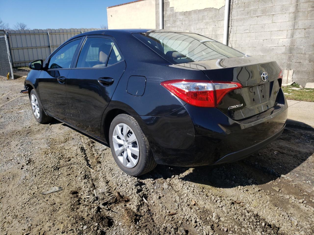 Photo 3 from auction – 2015 TOYOTA COROLLA L with VIN 2T1BURHE7FC377604