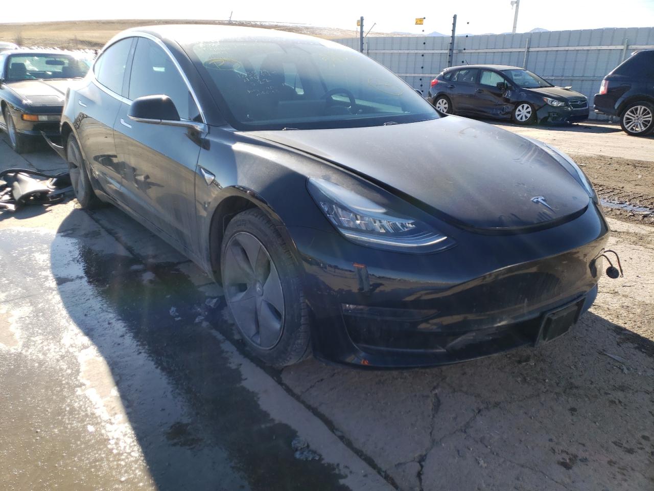 TESLA MODEL 3 2018 with VIN 5YJ3E1EB5JF070577 - Photo from auction