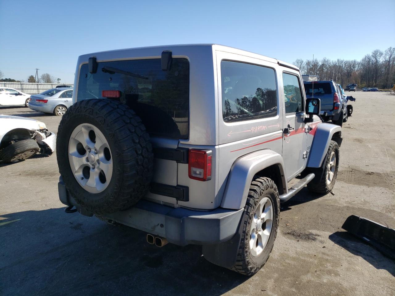 Photo 4 from auction – 2016 JEEP WRANGLER S with VIN 1C4AJWAG3GL195598