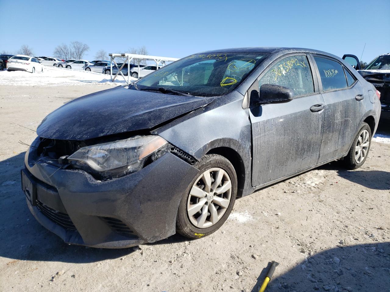 Photo 2 from auction – 2014 TOYOTA COROLLA L with VIN 2T1BURHE4EC073693
